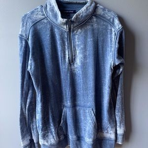 Pullover half zip hoodie!